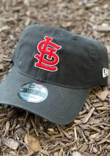 New Era St Louis Cardinals Core Classic 9TWENTY Adjustable Hat - Black