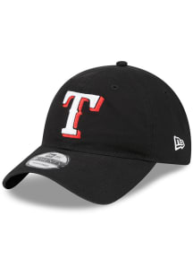 New Era Texas Rangers Core Classic 9TWENTY Adjustable Hat - Black