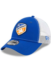 New Era FC Cincinnati Team Truckered 9FORTY Adjustable Hat - Blue