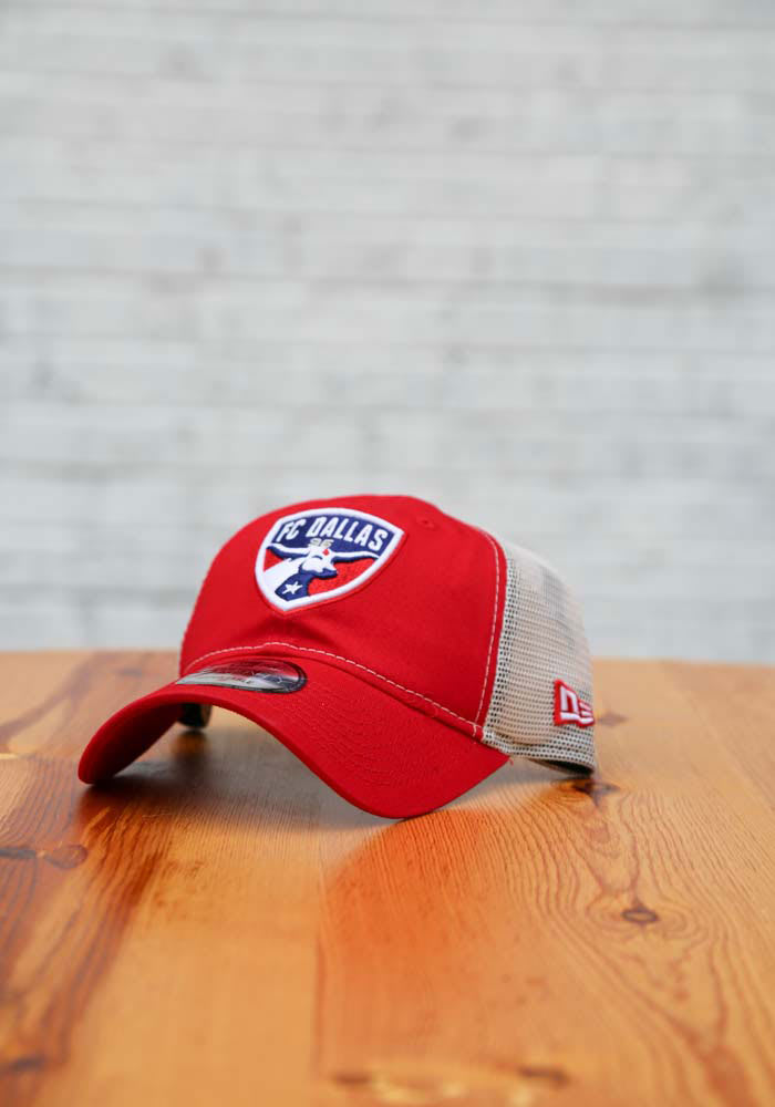 New Era FC Dallas Casual Classic Meshback Adjustable Hat - Red