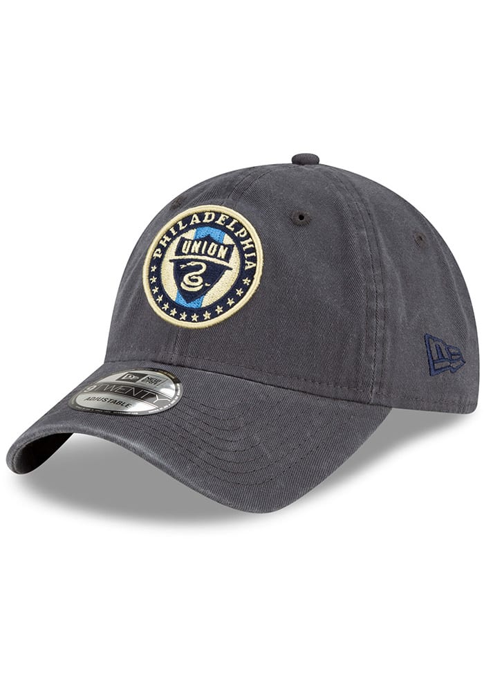 New Era Philadelphia Union Core Classic 9TWENTY Adjustable Hat - Grey