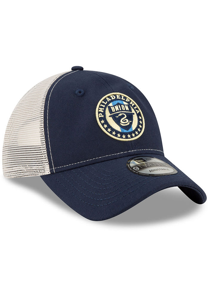New Era Philadelphia Union Casual Classic Meshback Adjustable Hat - Navy Blue