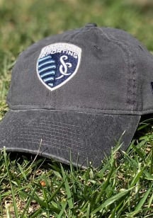 New Era Sporting Kansas City Core Classic 9TWENTY Adjustable Hat - Grey