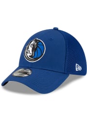 New Era Dallas Mavericks Mens Blue Team Neo 39THIRTY Flex Hat