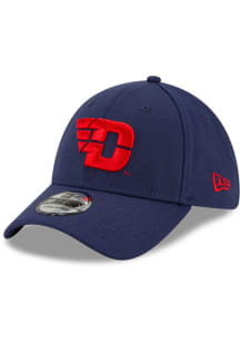 New Era Dayton Flyers Mens Navy Blue Team Classic 39THIRTY Flex Hat