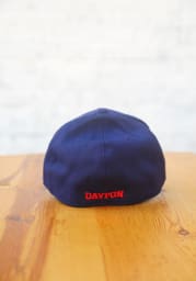 New Era Dayton Flyers Mens Navy Blue Team Classic 39THIRTY Flex Hat