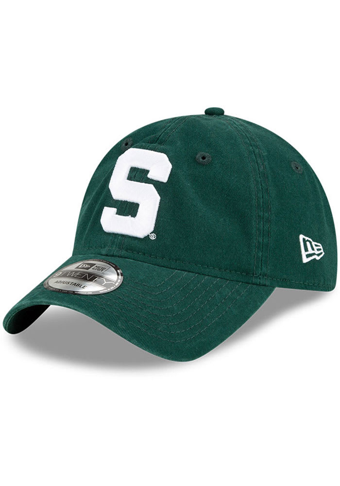 New Era Michigan State Spartans Core Classic 9TWENTY Adjustable Hat GREEN