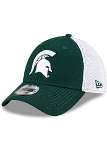 New Era Michigan State Spartans Mens Green Team Neo 39THIRTY Flex Hat