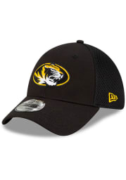 New Era Missouri Tigers Mens Black Team Neo 39THIRTY Flex Hat