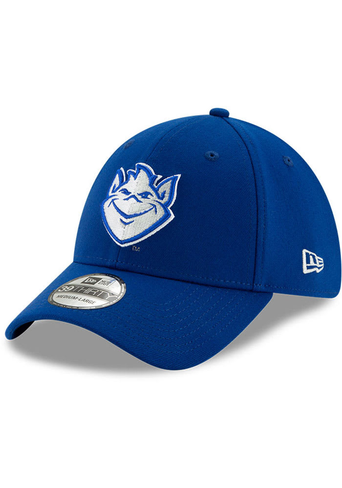 New Era Saint Louis Billikens Mens Blue Team Classic 39THIRTY Flex Hat