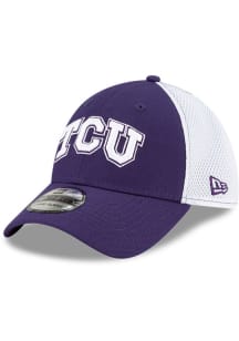 New Era TCU Horned Frogs Mens Purple Team Neo 39THIRTY Flex Hat