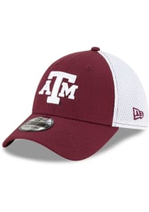 New Era Texas A&amp;M Aggies Mens Maroon Team Neo 39THIRTY Flex Hat