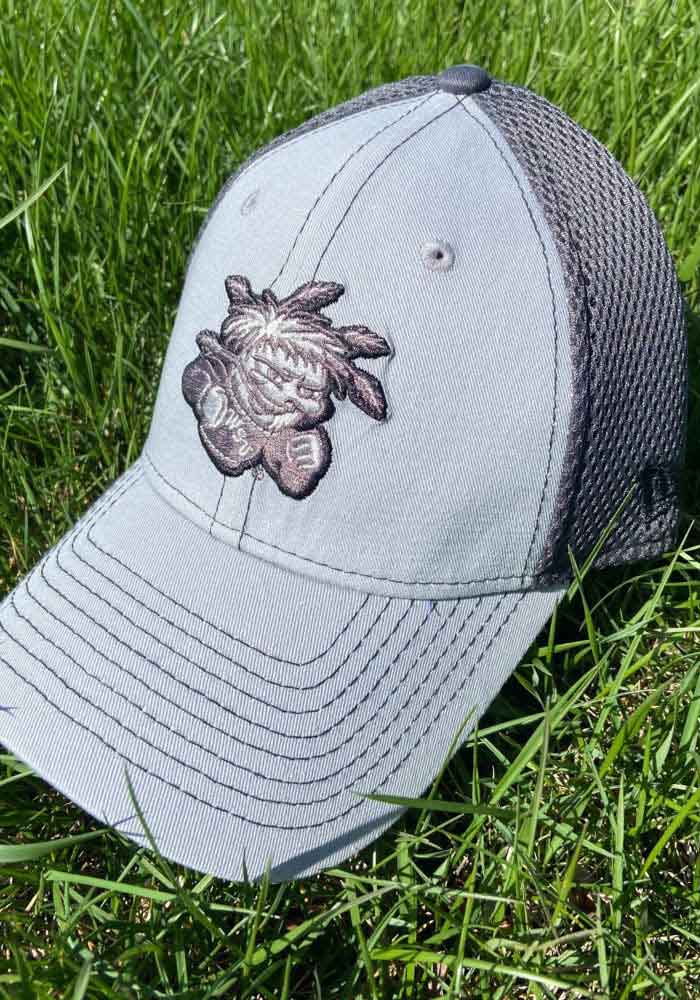 New Era Wichita State Shockers Mens Grey Grayed Out Neo 39THIRTY Flex Hat