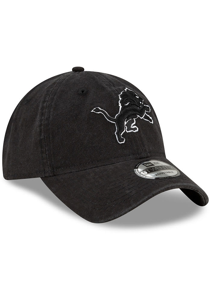 Black detroit cheap lions hat