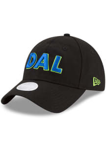 New Era Dallas Mavericks Black City Series 9TWENTY Womens Adjustable Hat