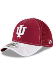 New Era Indiana Hoosiers Mens Crimson 2T Neo 39THIRTY Flex Hat