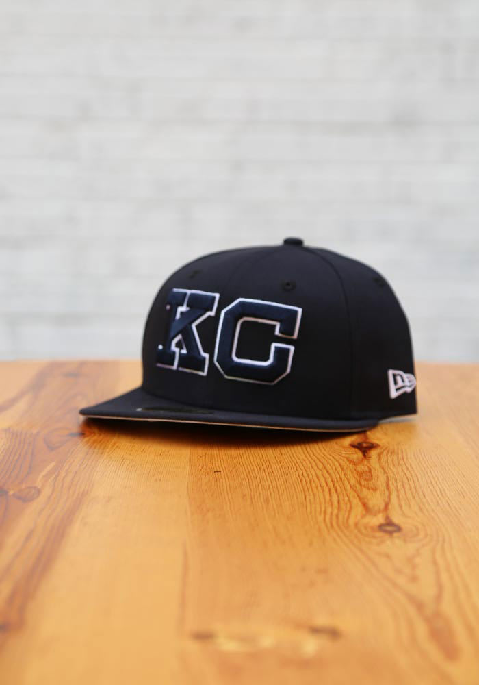 New Era Kansas City Monarchs Mens Navy Blue 2020 NLB Game 59FIFTY Fitted Hat