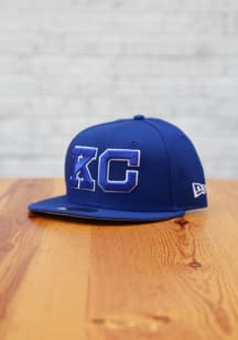 New Era Kansas City Monarchs Mens Blue 2020 NLB Game 59FIFTY Fitted Hat