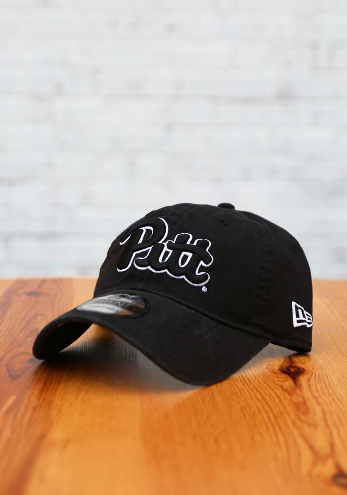 New Era Pitt Panthers Core Classic 9TWENTY Adjustable Hat - Black