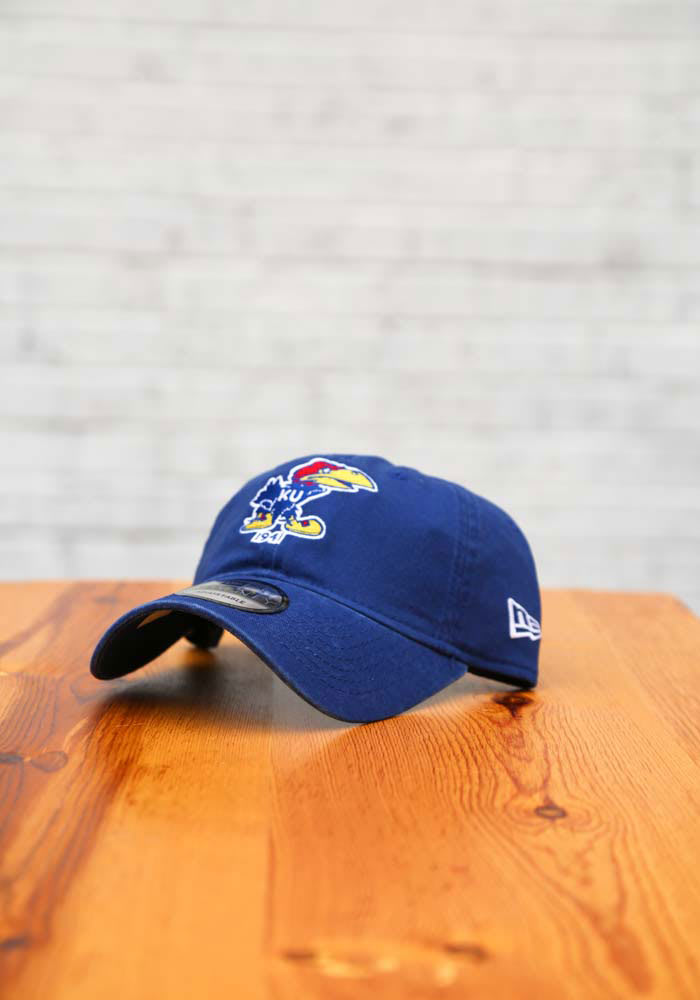New Era Kansas Jayhawks 1941 Core Classic 9TWENTY Adjustable Hat - Blue