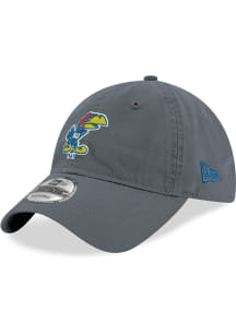 New Era Kansas Jayhawks 1941 Core Classic 9TWENTY Adjustable Hat - Grey