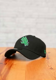 New Era North Texas Mean Green Mens Black Team Classic 39THIRTY Flex Hat