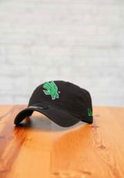New Era North Texas Mean Green Core Classic 9TWENTY Adjustable Hat - Black