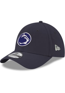 New Era Penn State Nittany Lions Mens Navy Blue Team Classic 39THIRTY Flex Hat