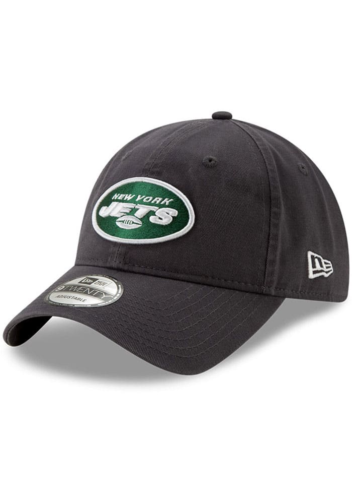 New York Jets NFL New Era Grayed-Out Neo 39THIRTY Flex Hat - Gray