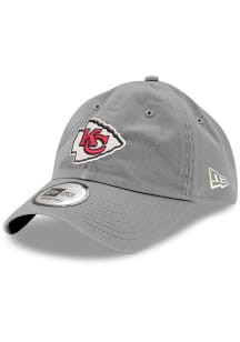 New Era Kansas City Chiefs Casual Classic Adjustable Hat - Grey