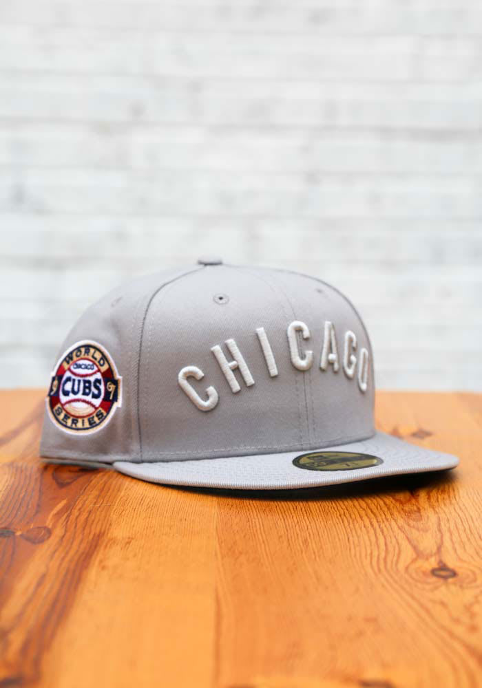 Chicago Cubs Grey 1907 Champions 59FIFTY Fitted Cap