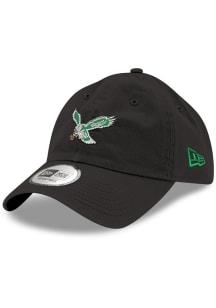 New Era Philadelphia Eagles Retro Casual Classic Adjustable Hat - Black