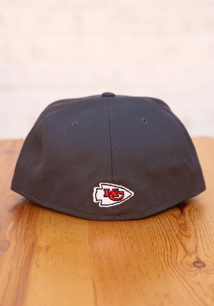 New Era Kansas City Chiefs Mens Grey Elemental 59FIFTY Fitted Hat