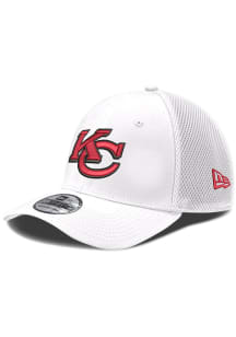 New Era Kansas City Chiefs Mens White Elemental Neo 39THIRTY Flex Hat