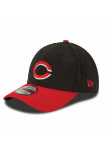 New Era Cincinnati Reds Mens Black Alt Team Classic Flex Hat