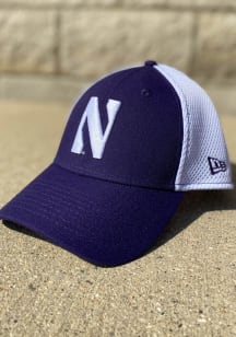 Northwestern Wildcats New Era Team Neo 39THIRTY Iconic Flex Hat - Purple