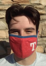 New Era Texas Rangers Team Color Fan Mask