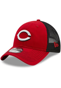 New Era Cincinnati Reds Red JR Team Fronted 9TWENTY Youth Adjustable Hat