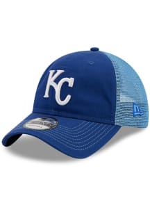New Era Kansas City Royals Blue JR Team Fronted 9TWENTY Youth Adjustable Hat
