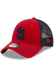 New Era St Louis Cardinals Red Cooperstown JR Team Fronted 9TWENTY Youth Adjustable Hat