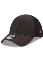 New Era Texas Tech Red Raiders Black JR Team Neo 39THIRTY Youth Flex Hat