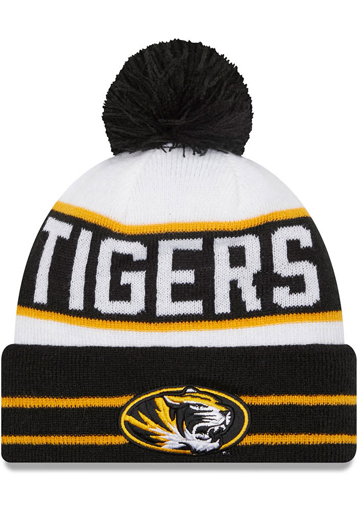 New Era Missouri Tigers Black JR Fan Cave Cuff Youth Knit Hat