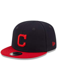 New Era Cleveland Indians Baby My 1st 9FIFTY Adjustable Hat - Navy Blue