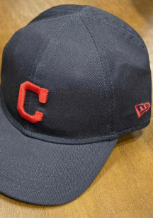 New Era Cleveland Indians Baby My 1st 9TWENTY Adjustable Hat - Navy Blue
