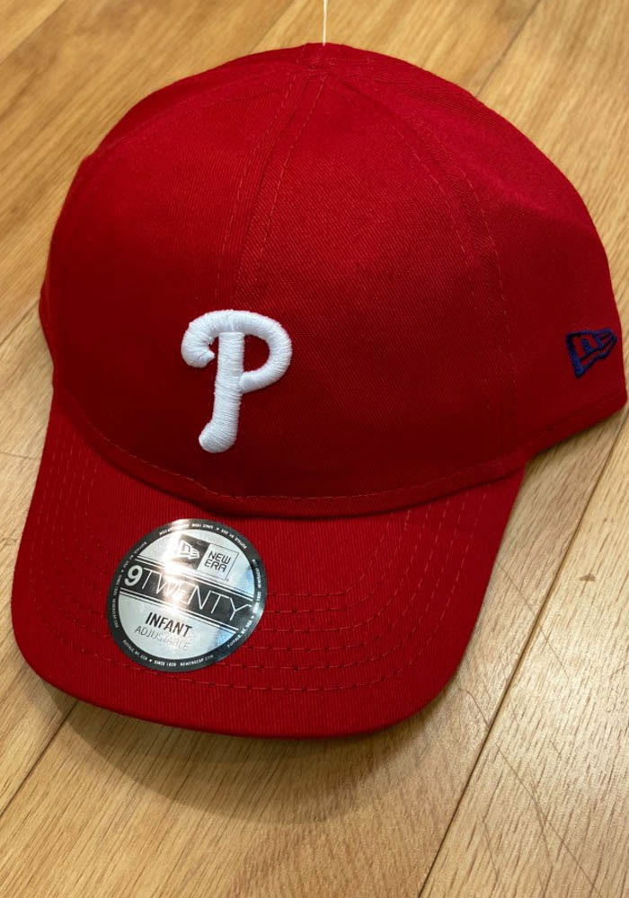New Era Philadelphia Phillies Baby My 1st 9TWENTY Adjustable Hat - Red