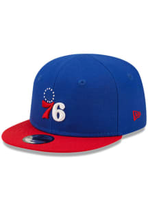 New Era Philadelphia 76ers Baby My 1st 9FIFTY Adjustable Hat - Blue