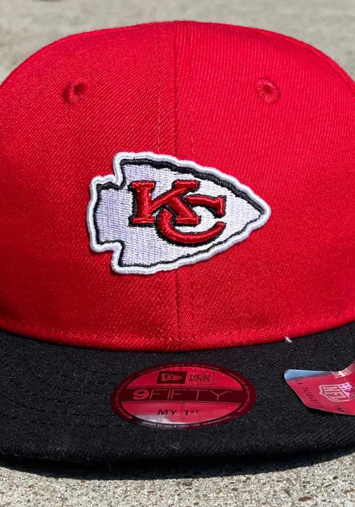 New Era Kansas City Chiefs Baby My 1st 9FIFTY Adjustable Hat - Red