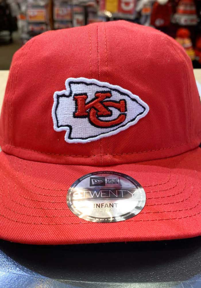 New Era Kansas City Chiefs Baby My 1st 9TWENTY Adjustable Hat - Red