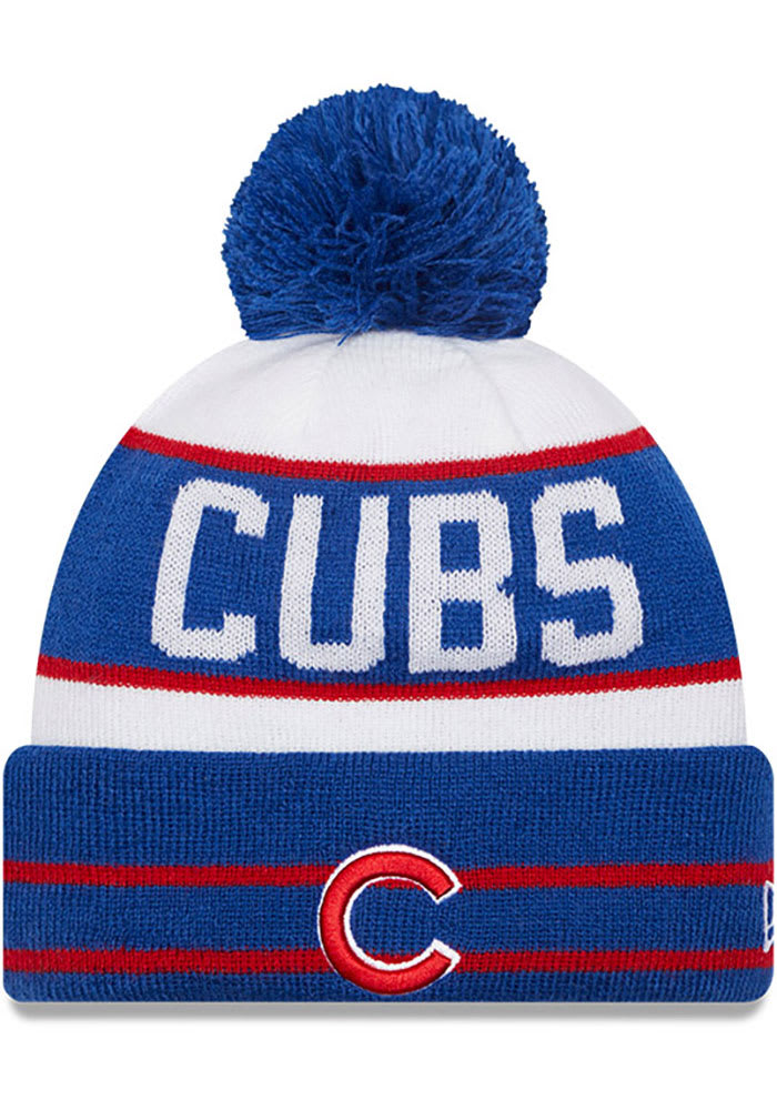 New Era Chicago Cubs Blue Fan Fave Cuff Mens Knit Hat