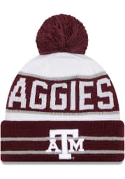 New Era Texas A&M Aggies Maroon Fan Fave Cuff Mens Knit Hat
